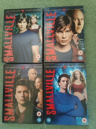 Smallville dvd box - smallville,