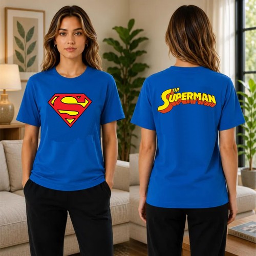 Super hero front - hero, back