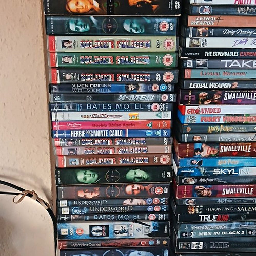 Mixed dvd job - job, smallville