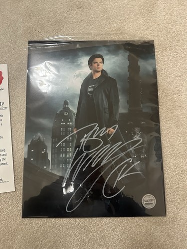 Tom welling signed smallville - tom,